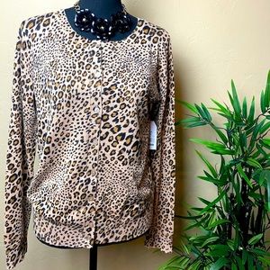 Leopard Cardigan 🌻